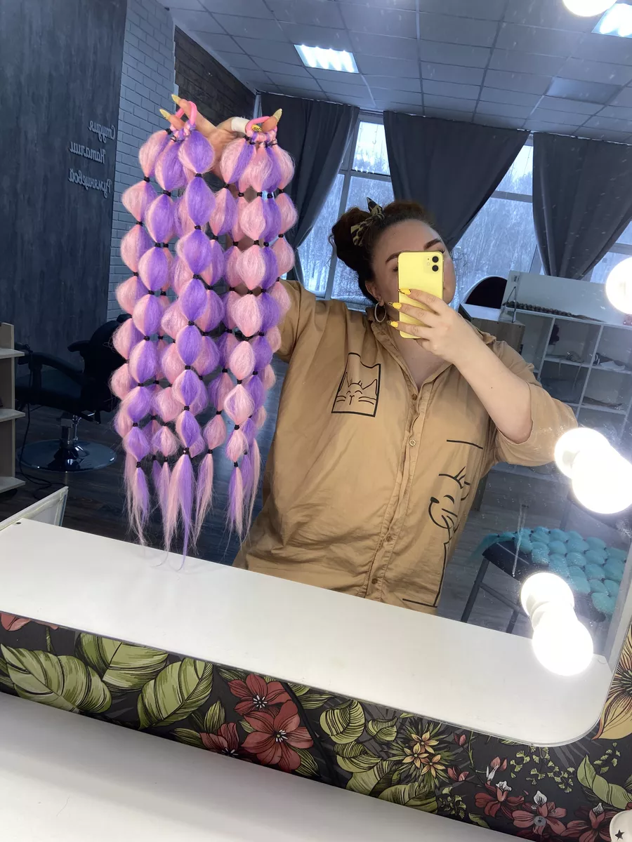 Резинка для волос фонарики