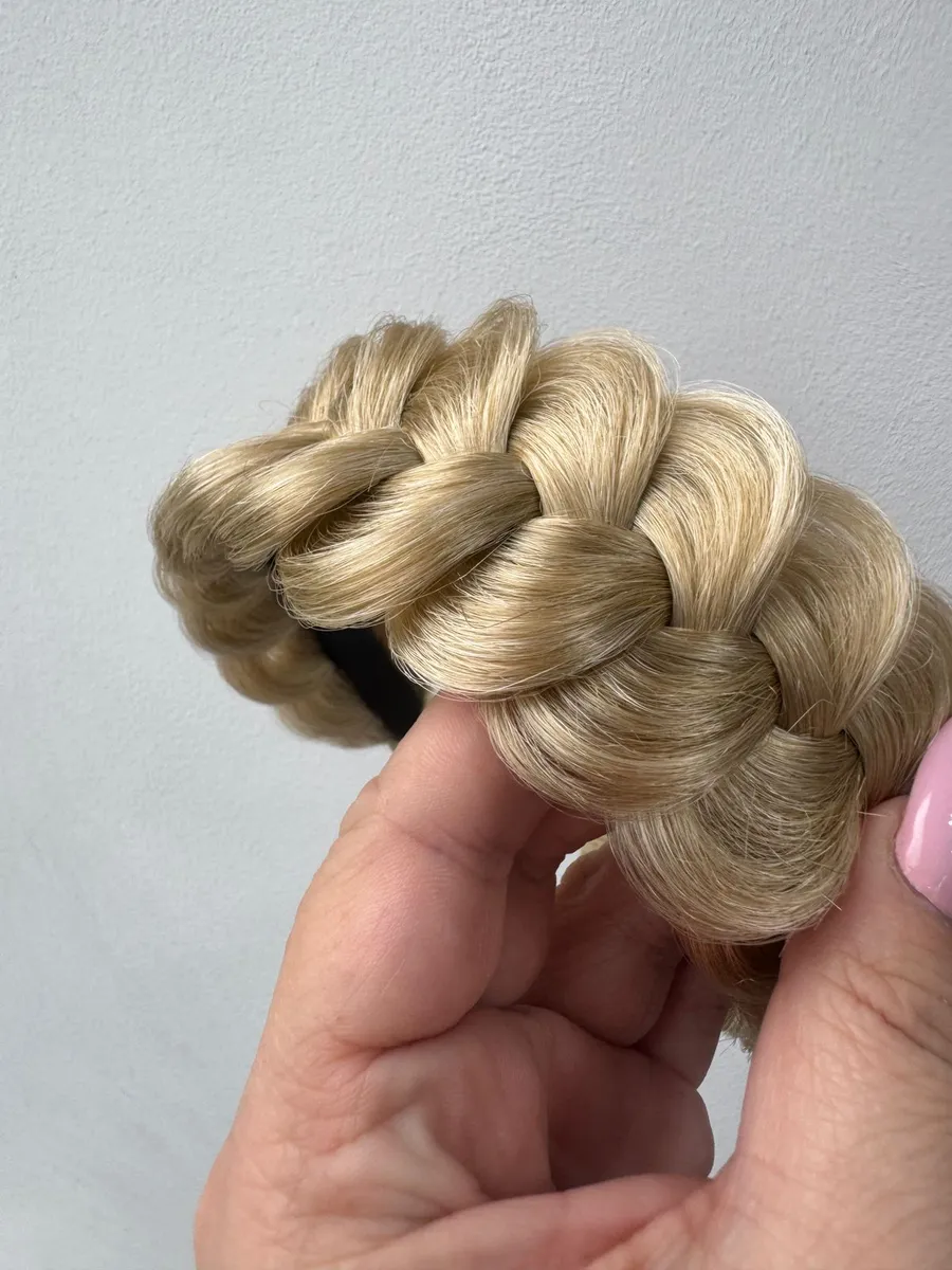 Ободок с косой