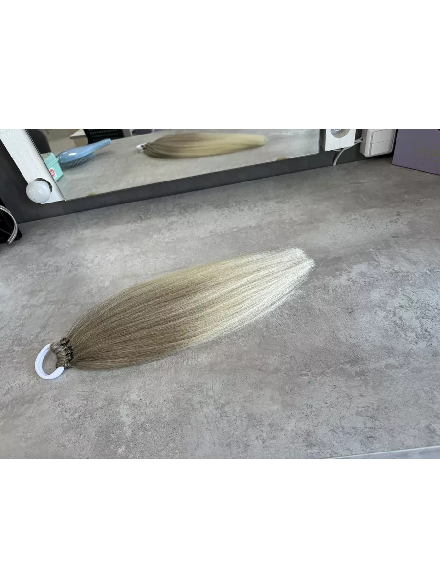 Хвост из канекалона на резинке