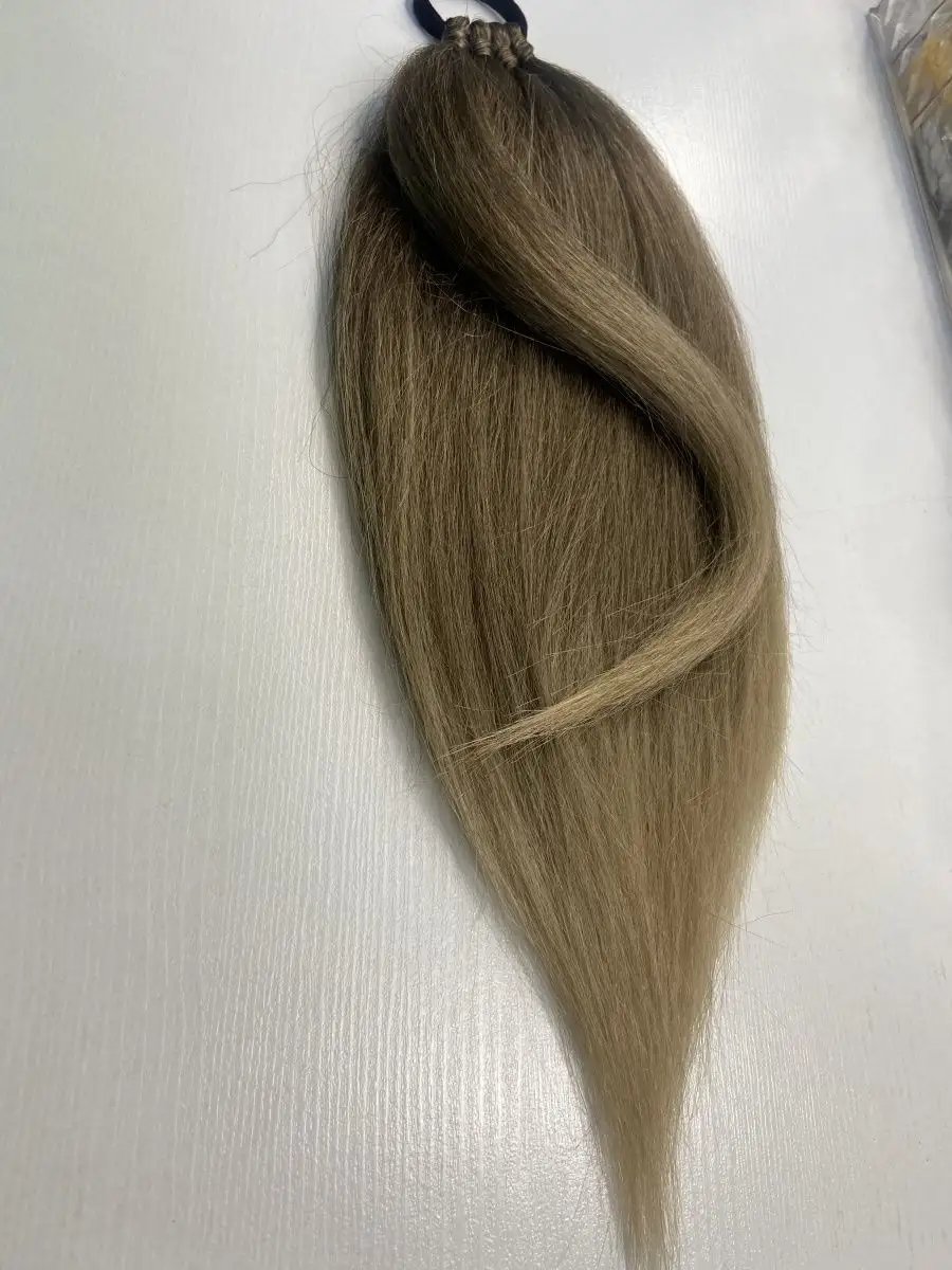 Хвост из канекалона на резинке