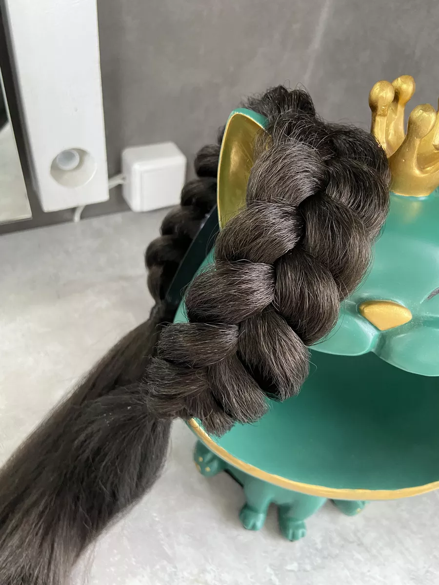 Ободок с хвостиками