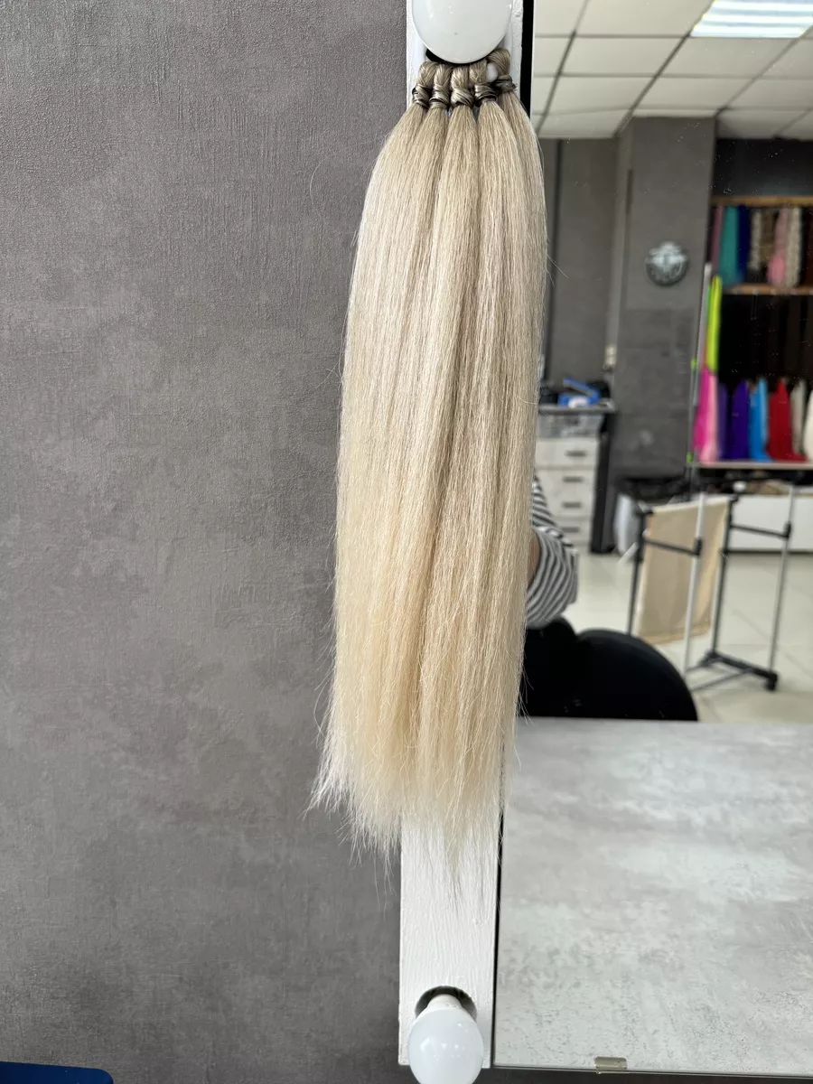 Хвост из канекалона на резинке