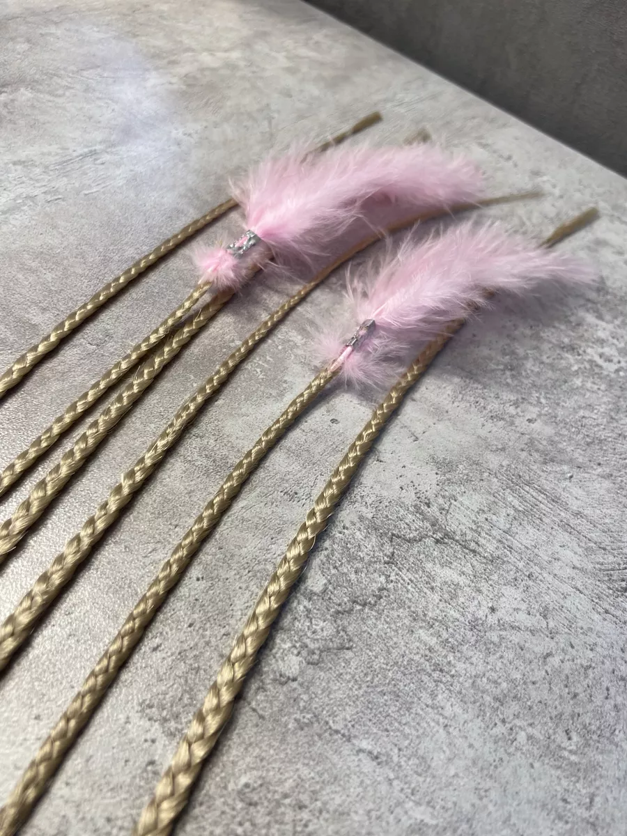 косы на заколках