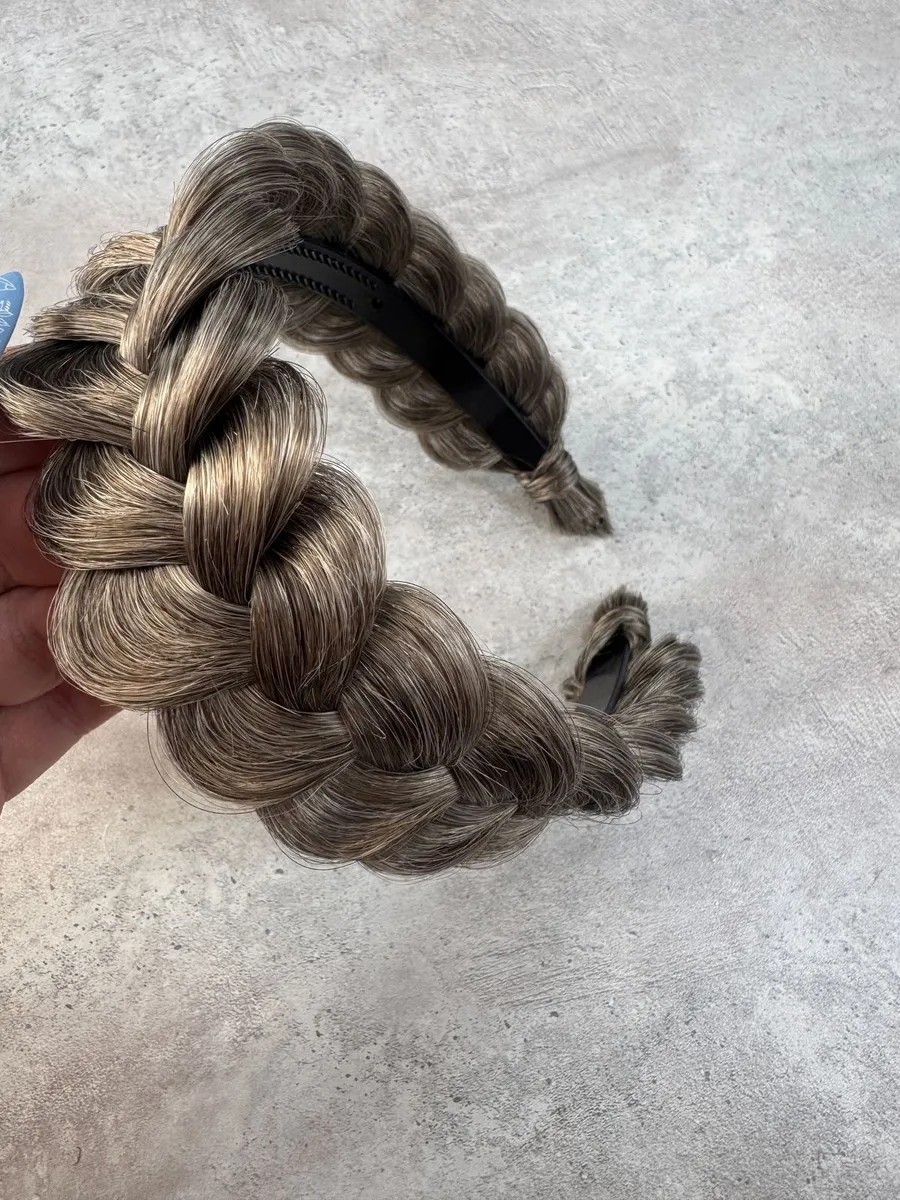 Ободок с косой