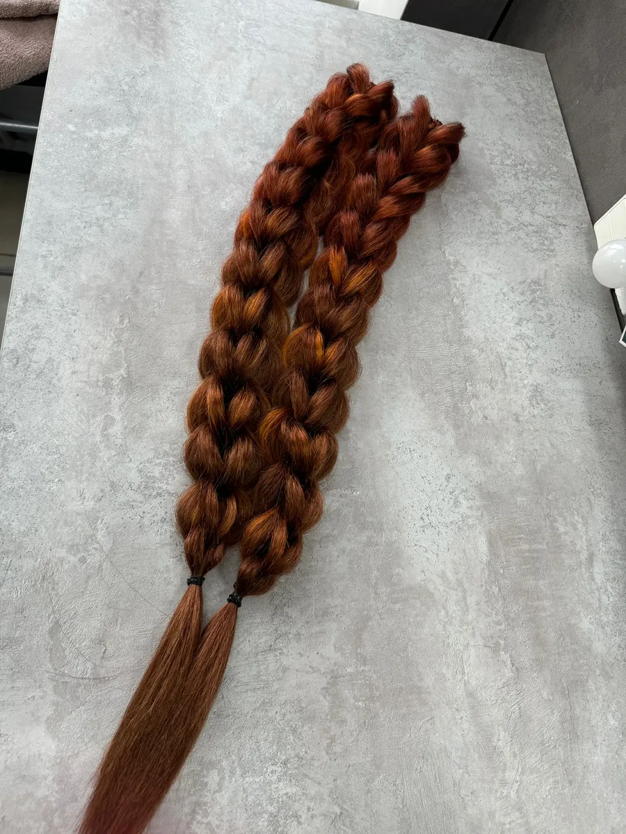 3д косы накладные на заколках