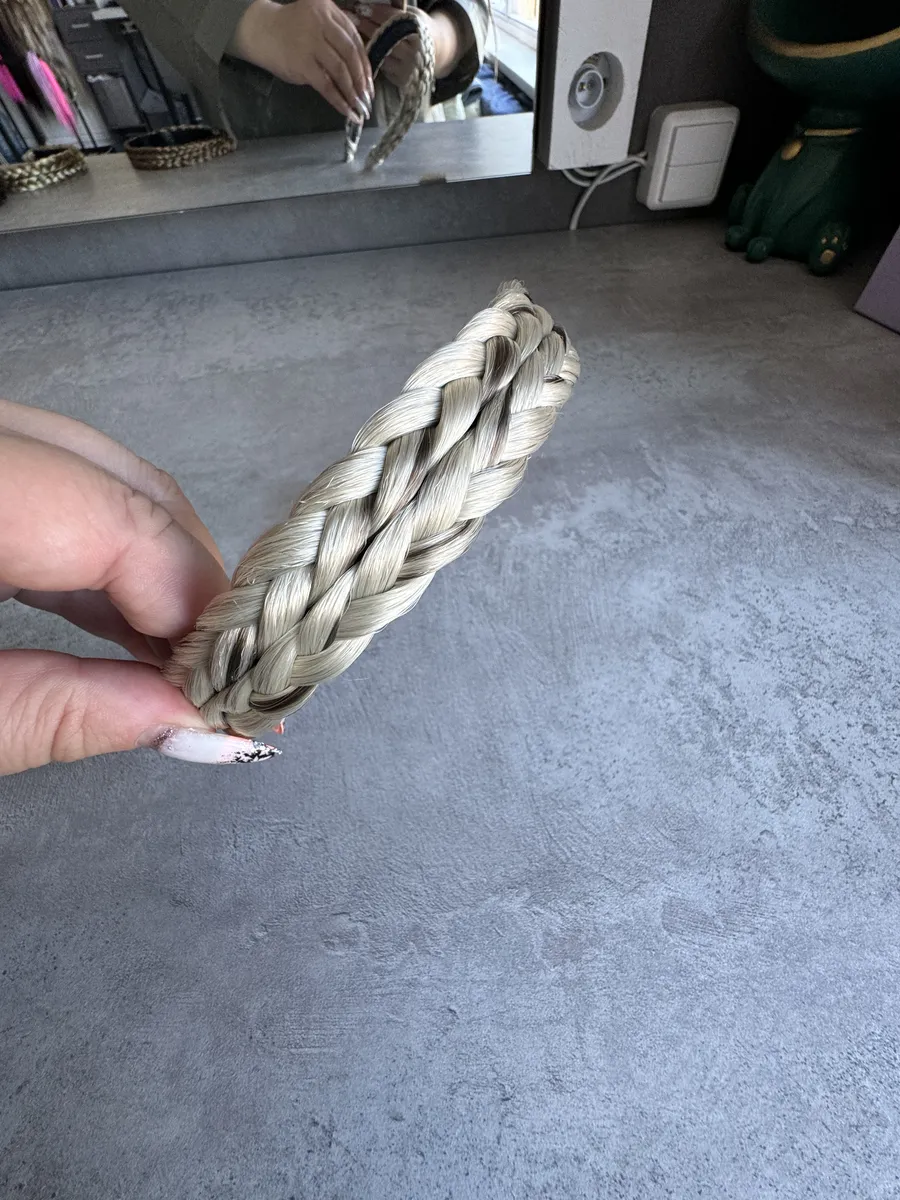 Ободок с косой