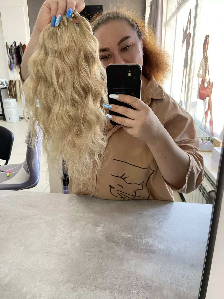 Волнистый хвост на резинке