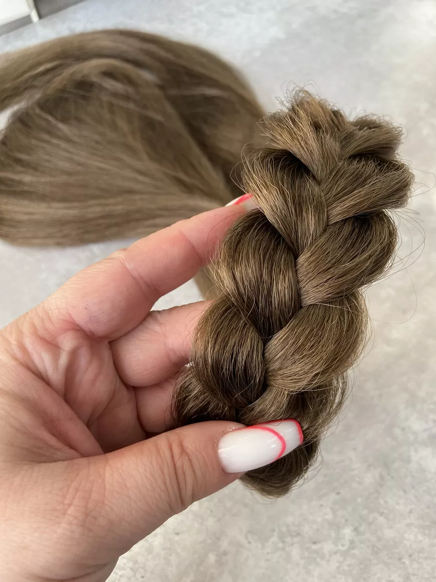 Ободок с хвостиками