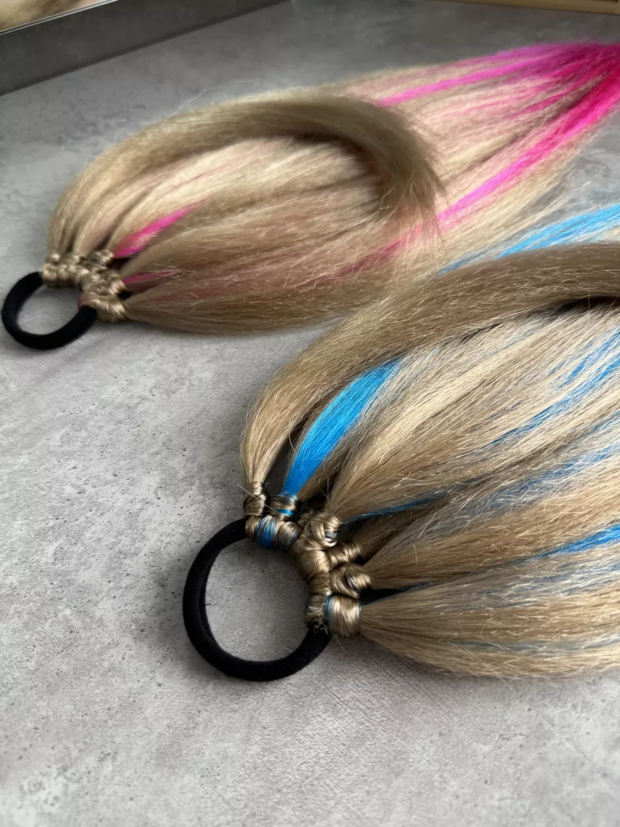 хвосты на резинке Харли Квинн