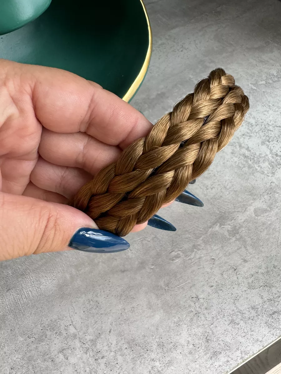 Ободок с косой