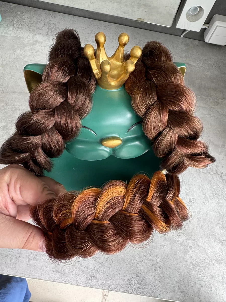 Ободок с косой