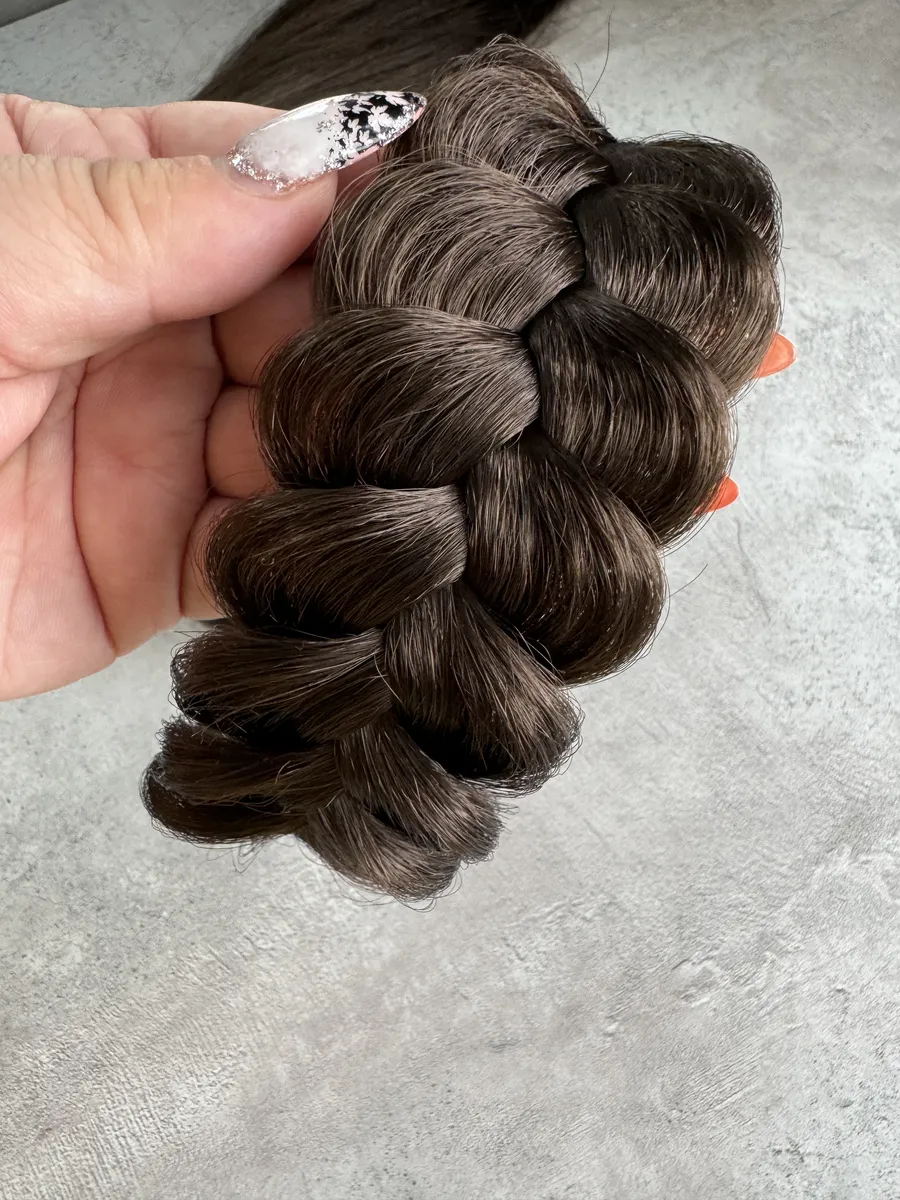 Ободок с хвостиками