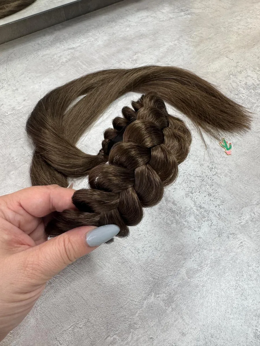 Ободок с хвостиками