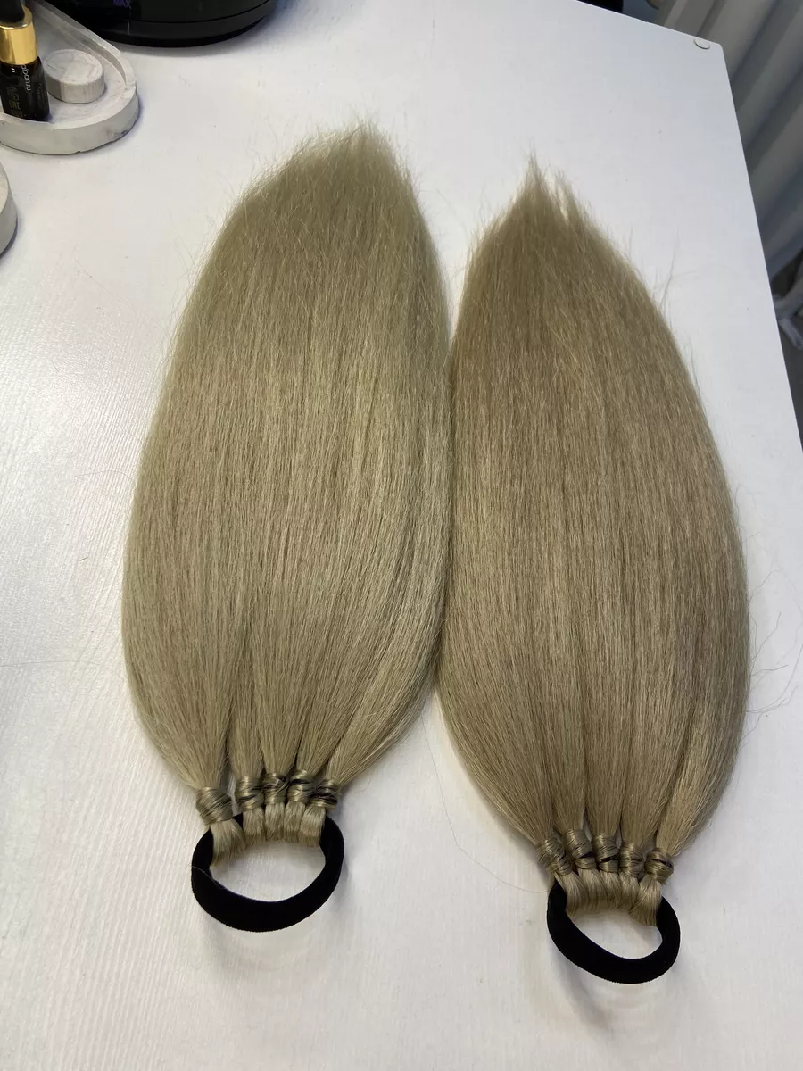 Хвост из канекалона на резинке