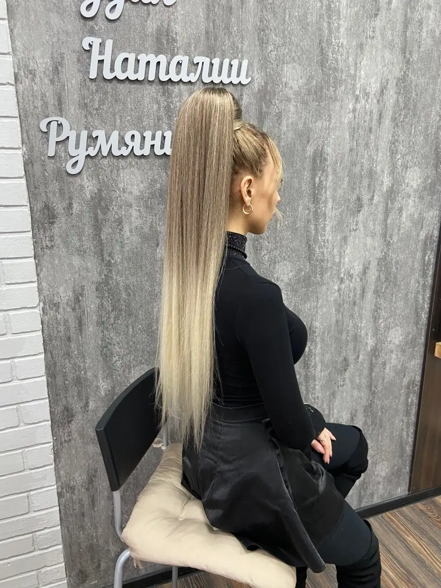 Хвост на резинке