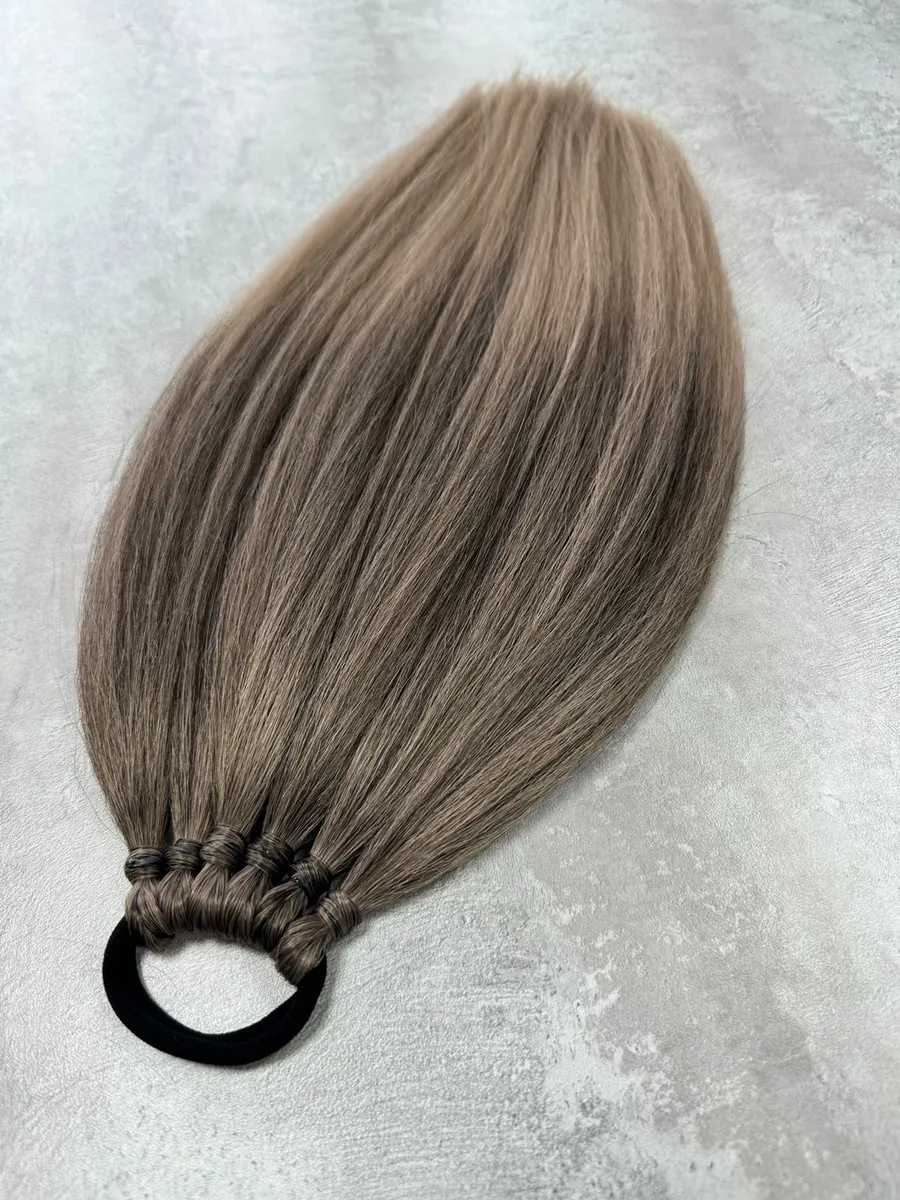 Хвост из канекалона на резинке