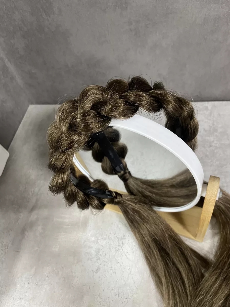 Ободок с хвостиками