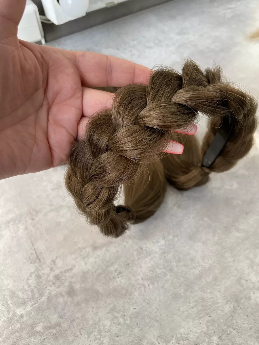 Ободок с хвостиками