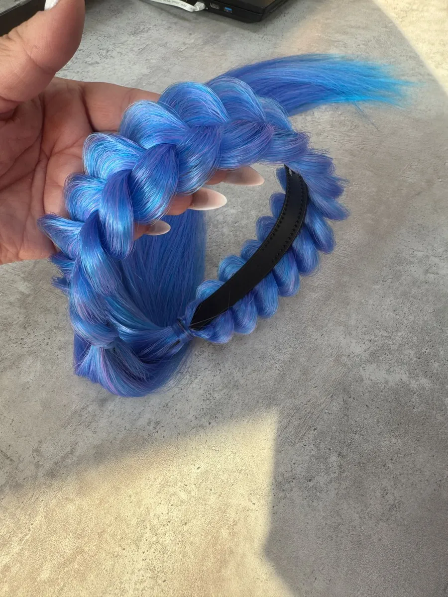 Ободок с хвостиками