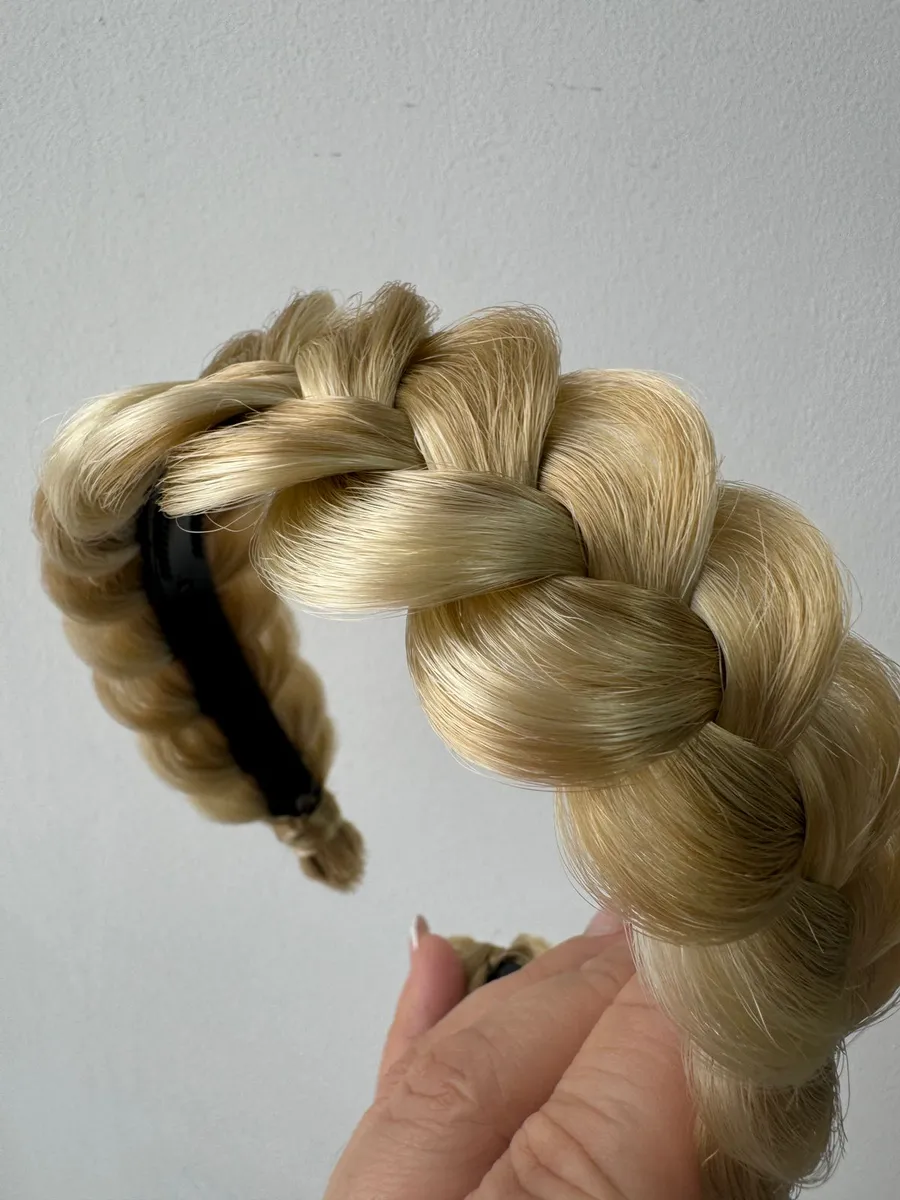 Ободок с косой