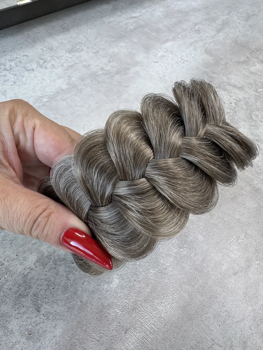 Ободок с косой