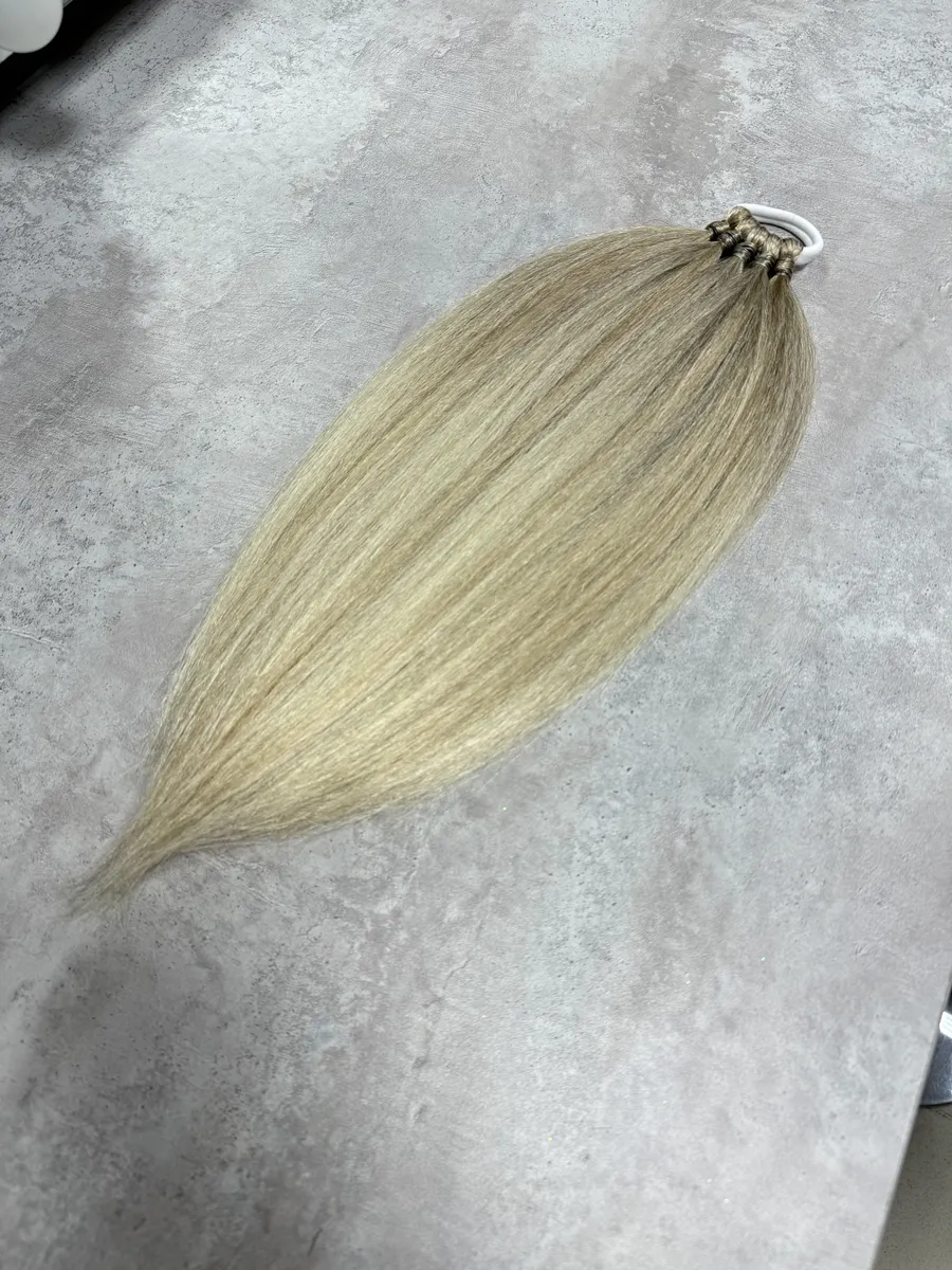 Хвост из канекалона на резинке