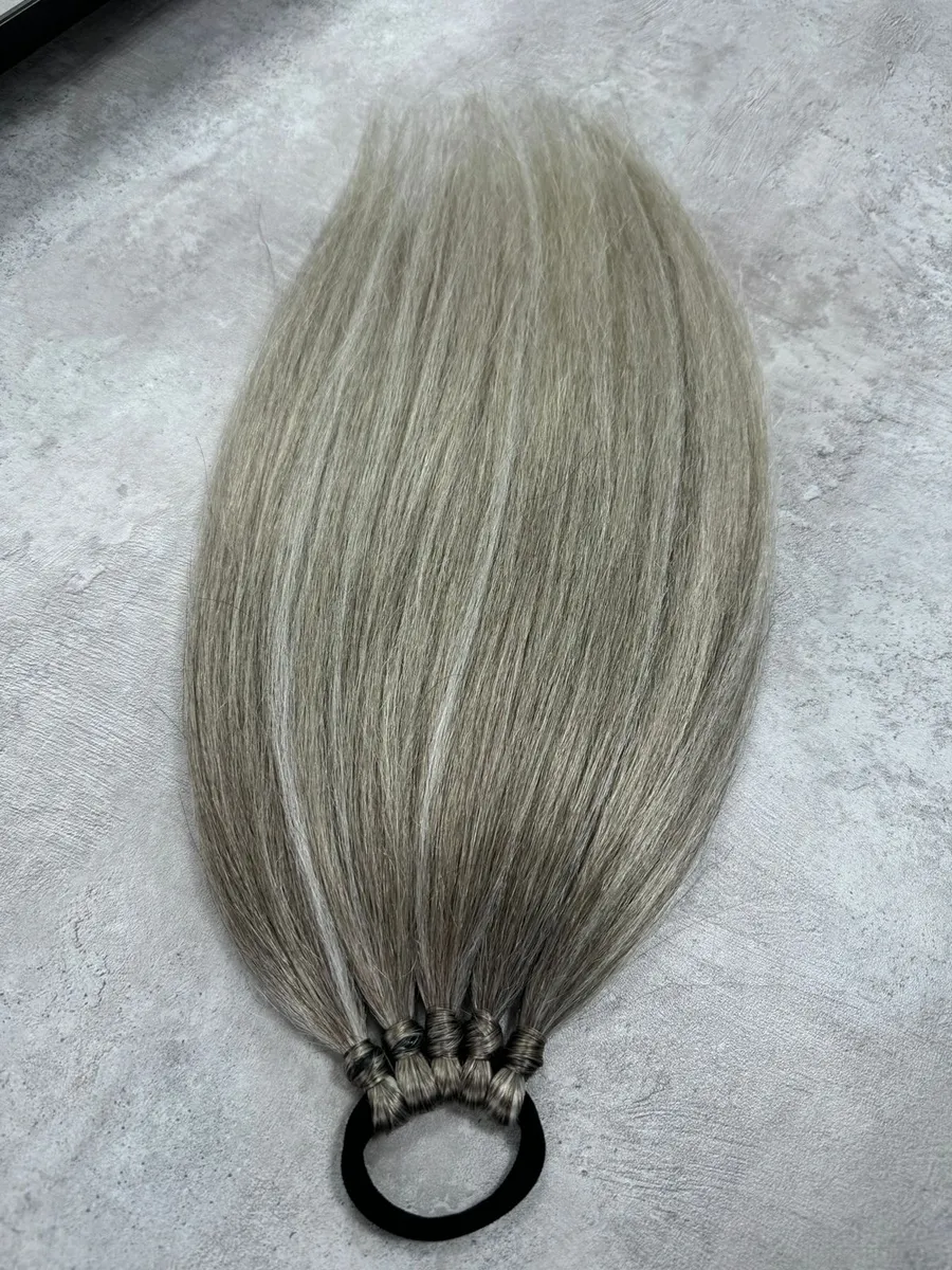 Хвост из канекалона на резинке