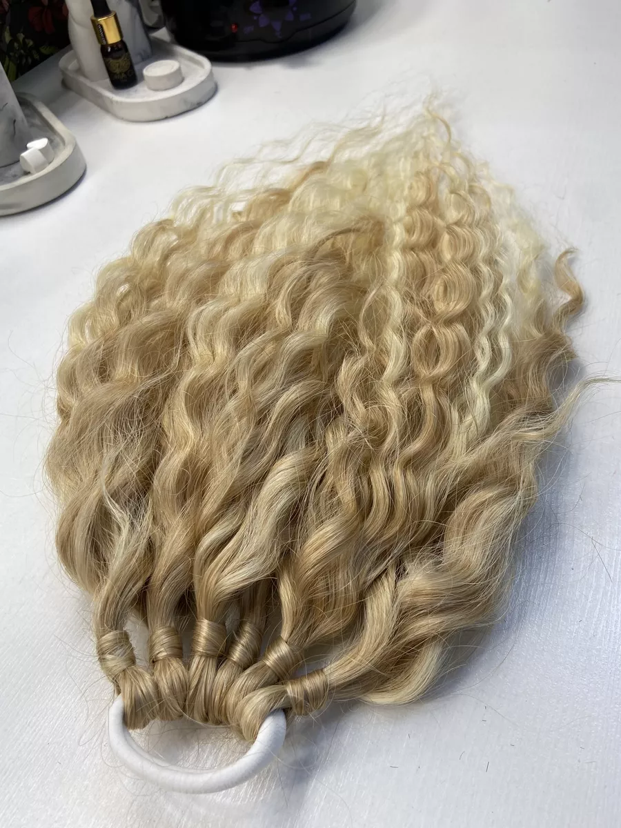 Волнистый хвост на резинке