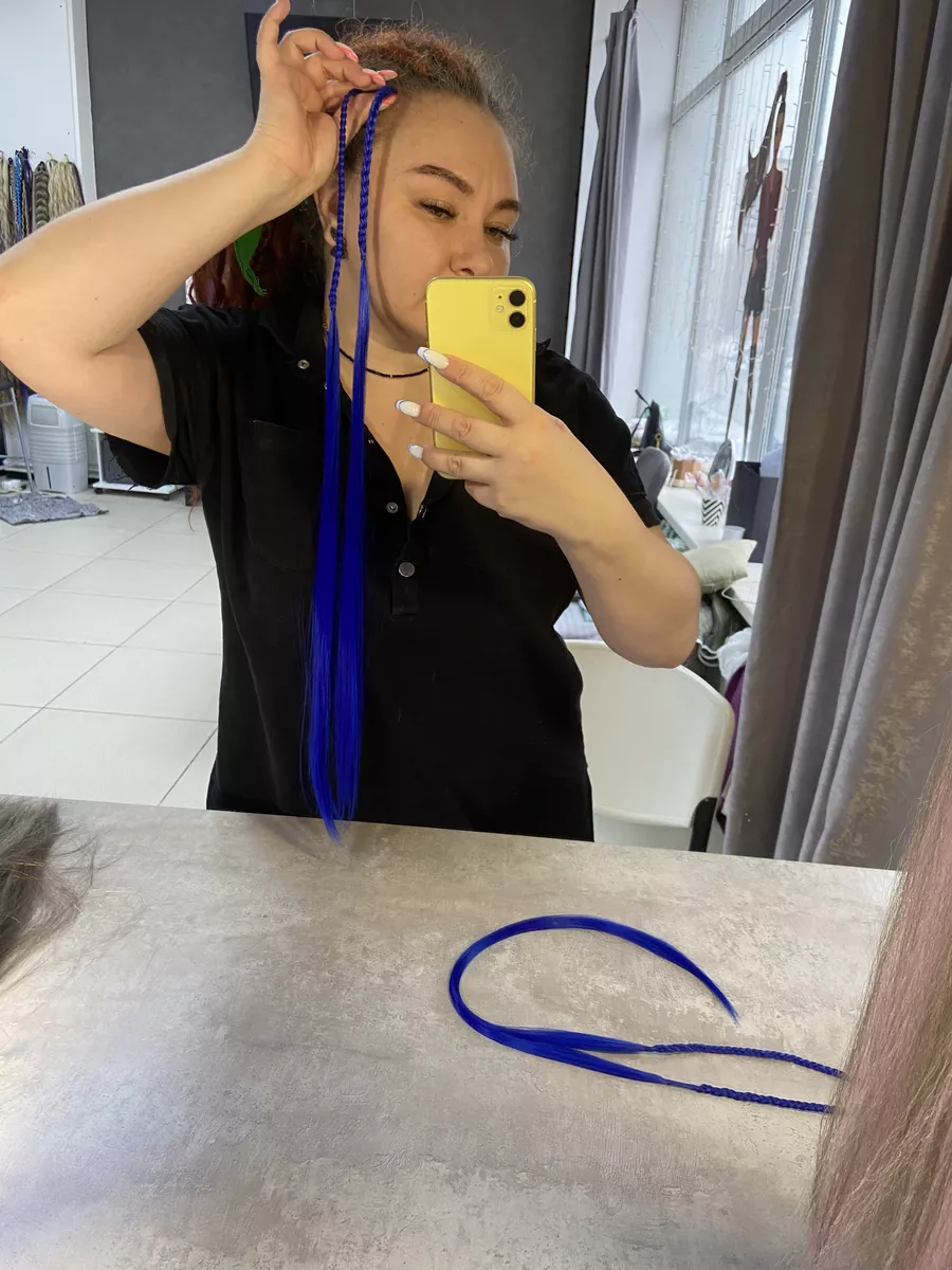 косы на заколках