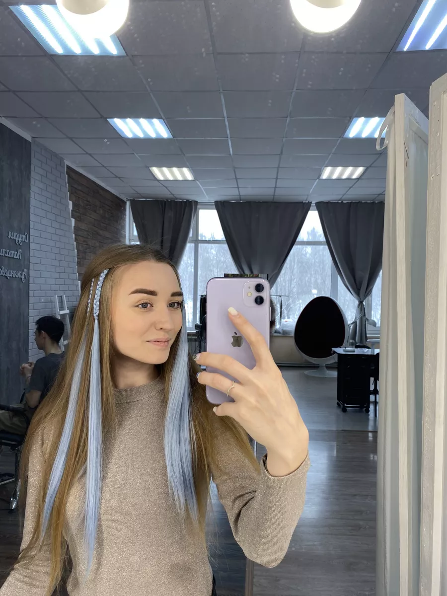 косы на заколках