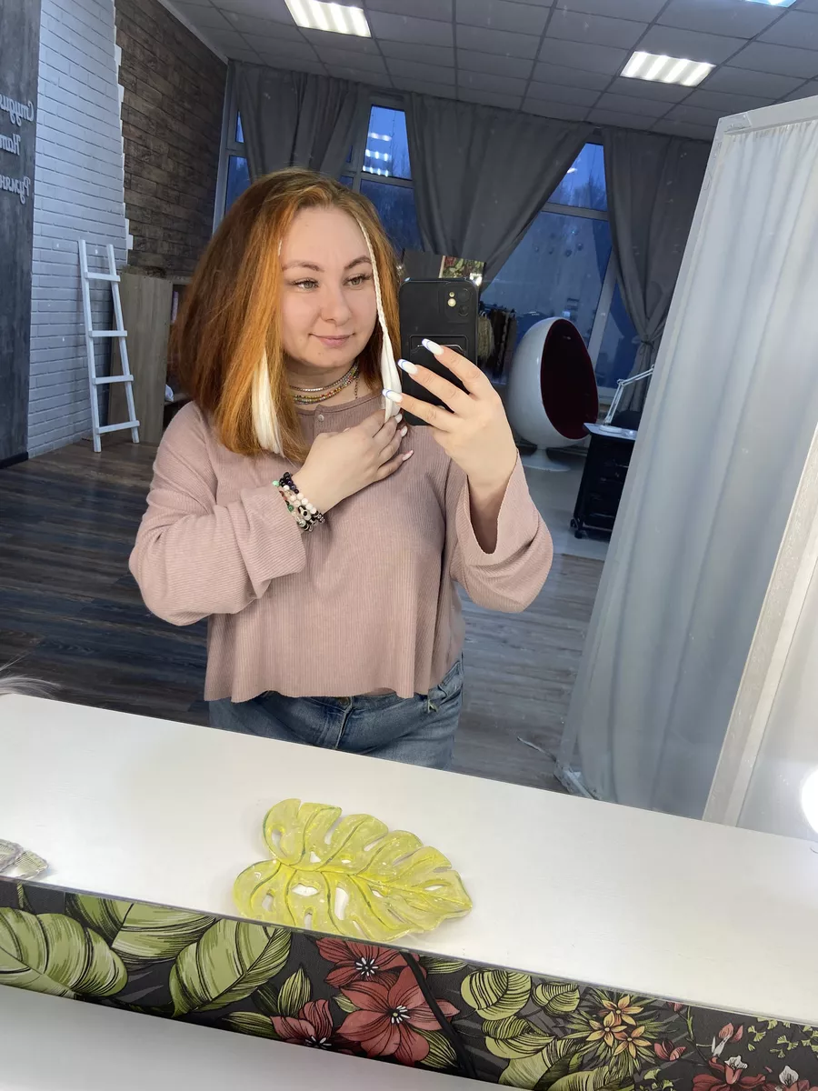 косы на заколках