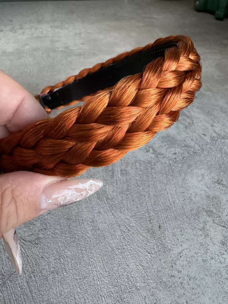 Ободок с косой