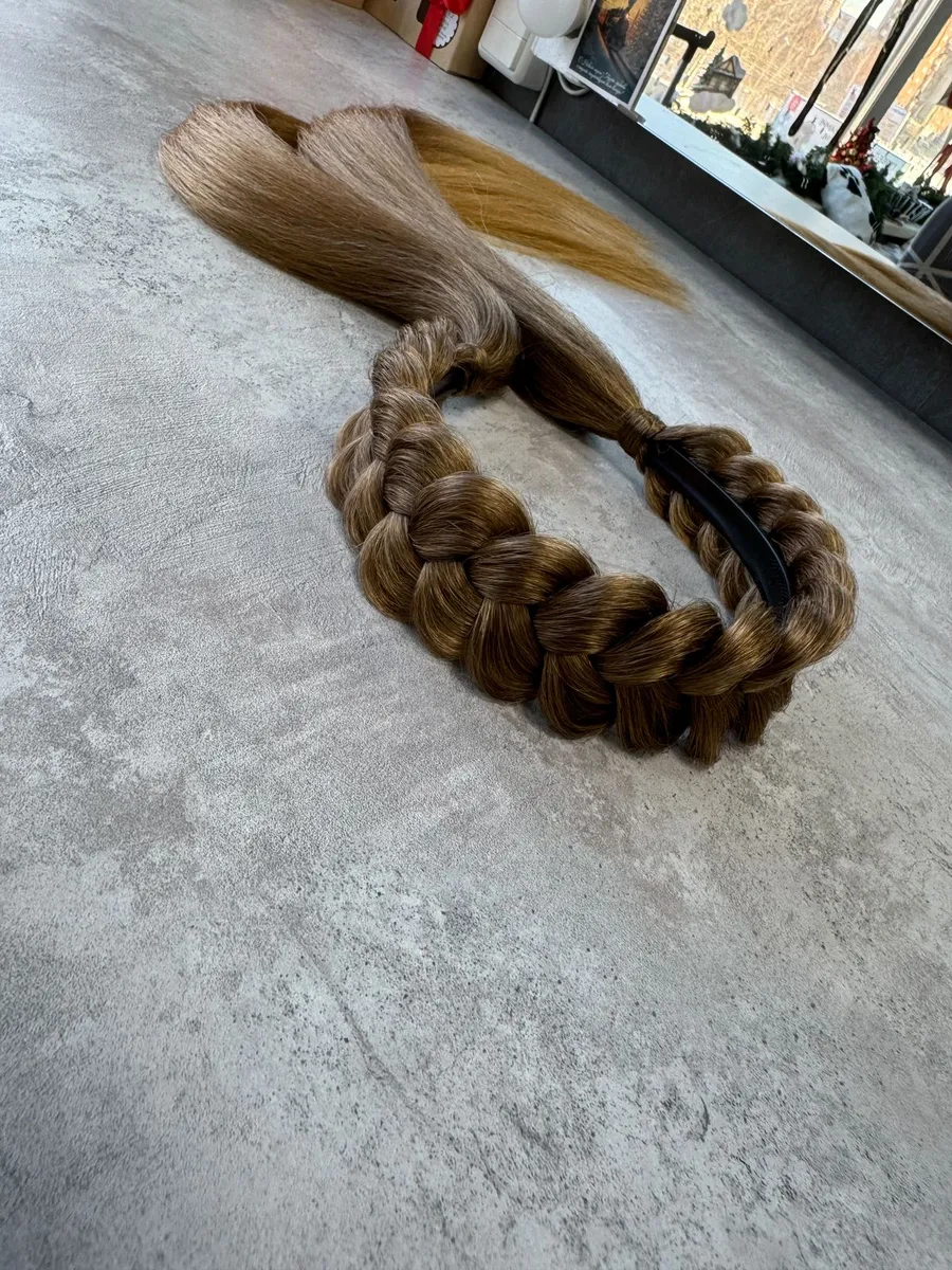 Ободок с хвостиками