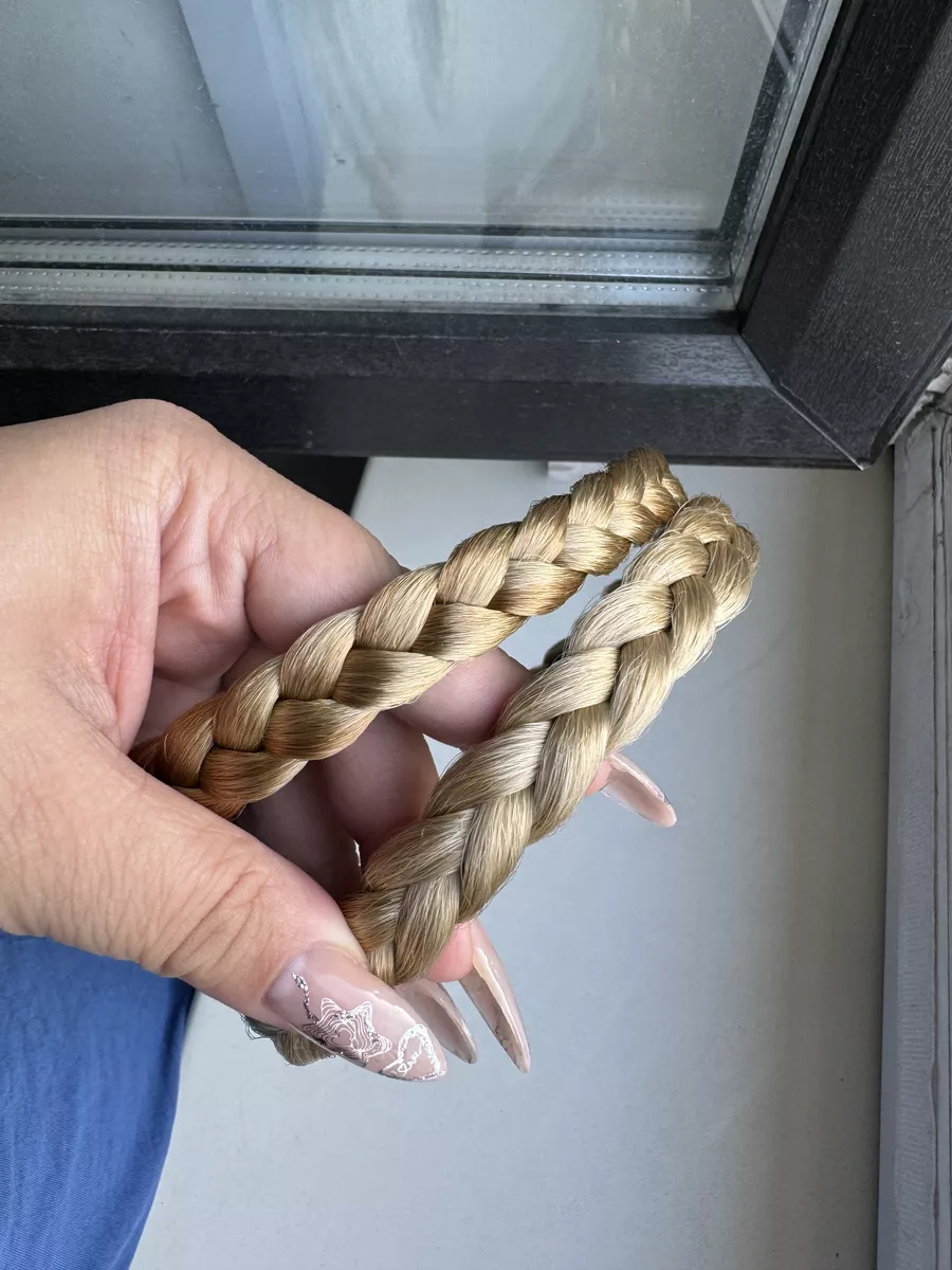 Ободок с косой