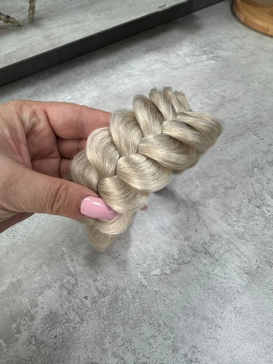 Ободок с косой