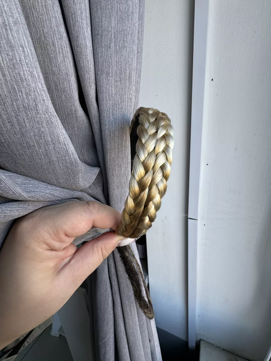 Ободок с косой