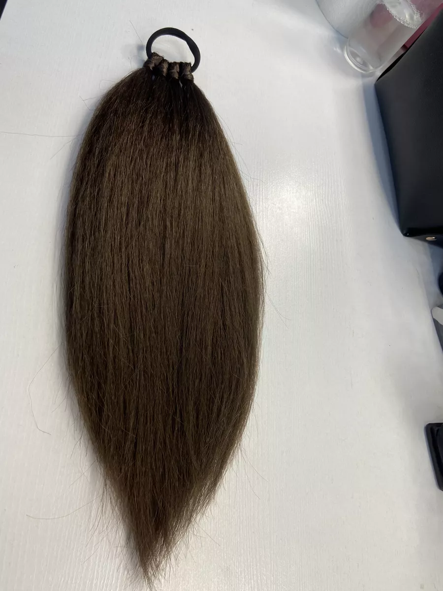 Хвост из канекалона на резинке