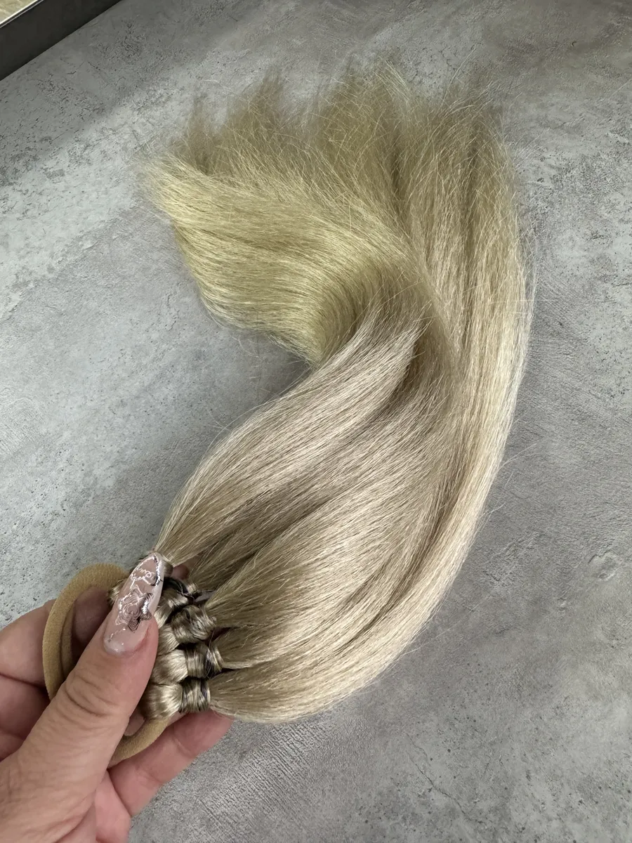 Хвост из канекалона на резинке