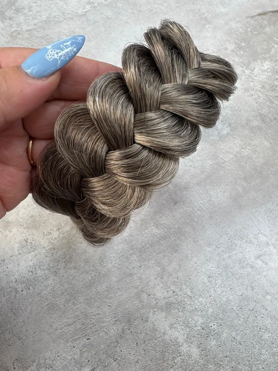 Ободок с косой