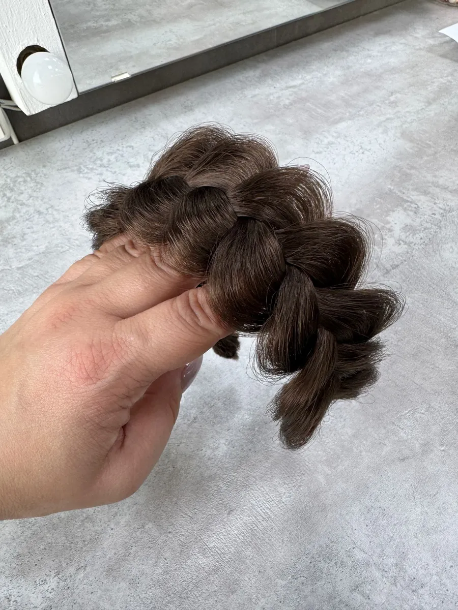 Ободок с косой