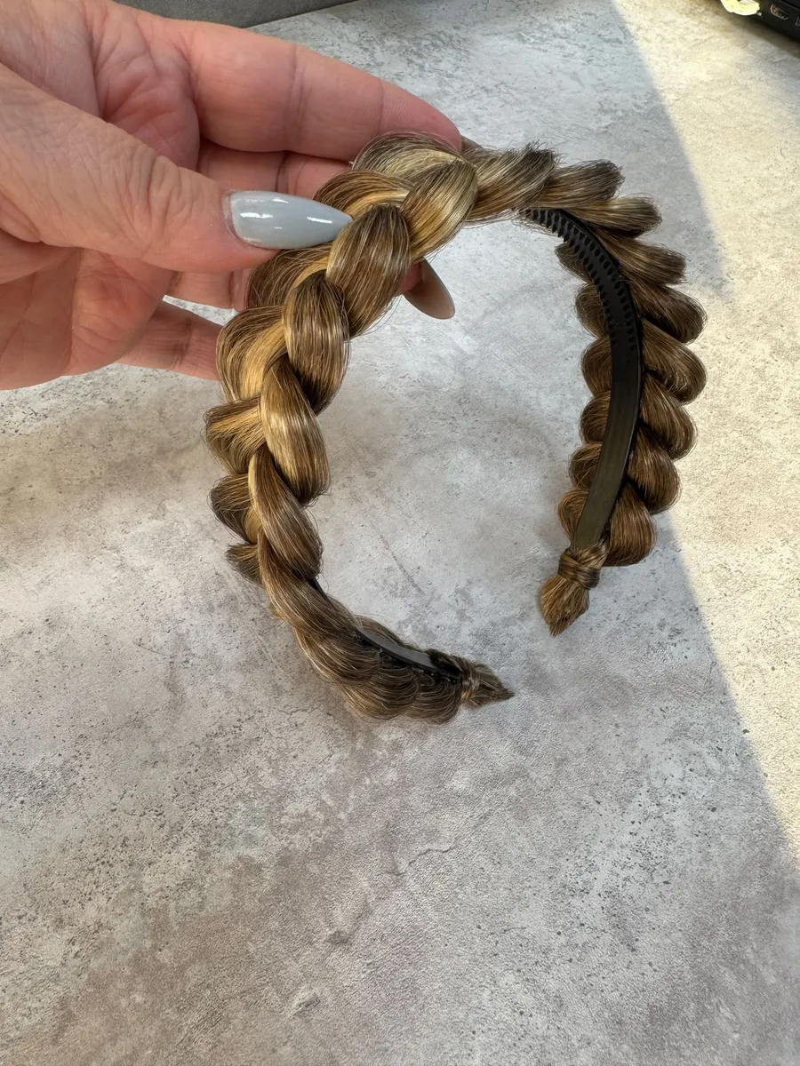 Ободок с косой