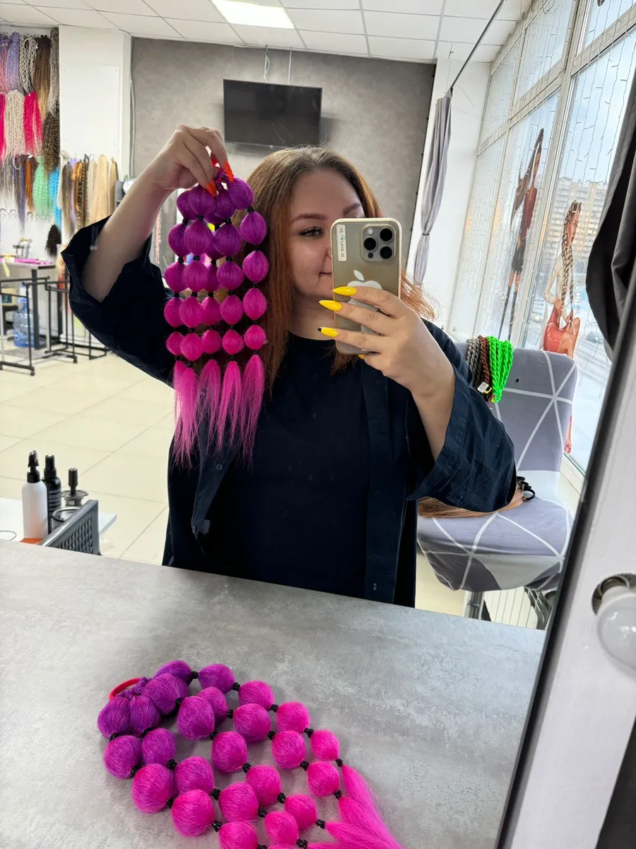 Резинка для волос фонарики