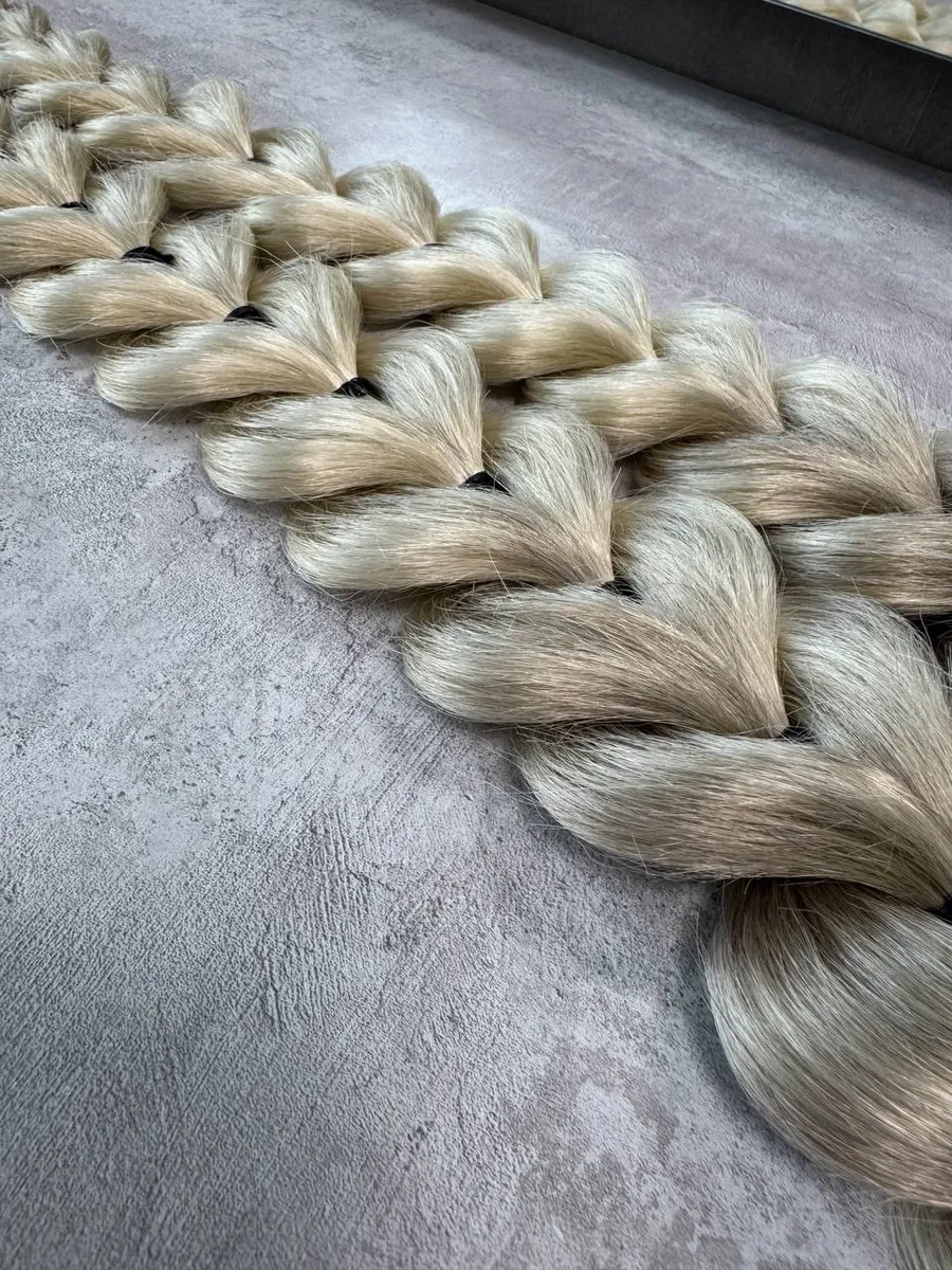 Французские косы накладные на заколках