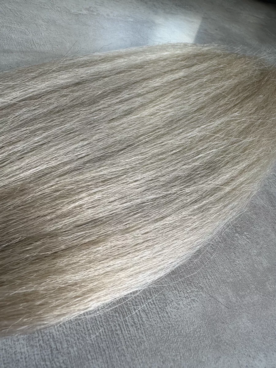 Хвост из канекалона на резинке