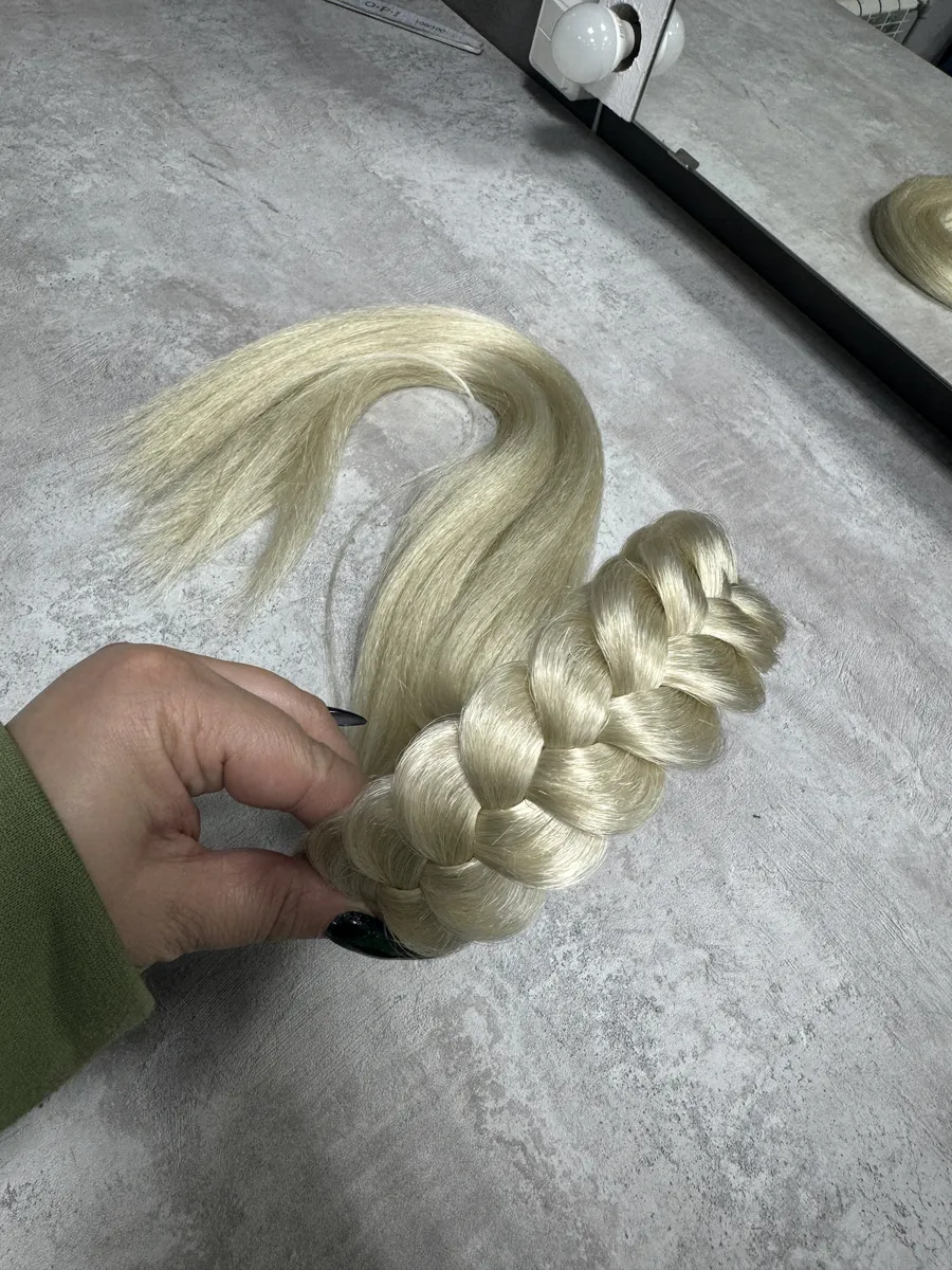 Ободок с хвостиками