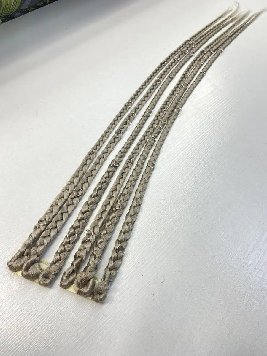 косы на заколках