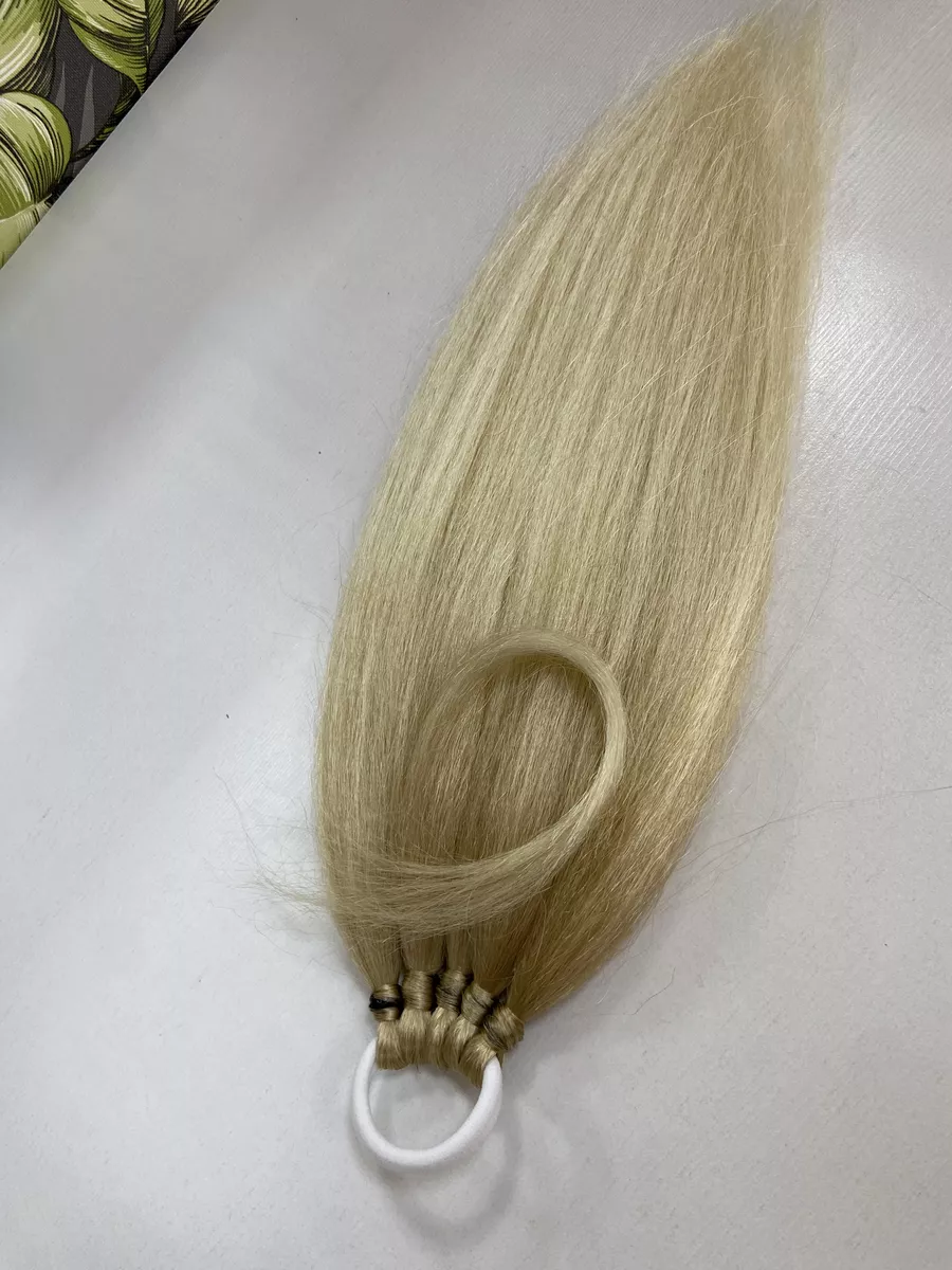 Хвост из канекалона на резинке