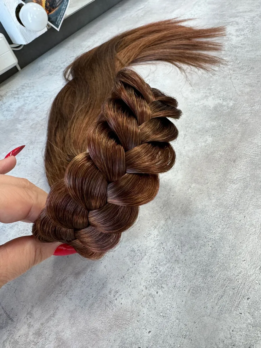 Ободок с хвостиками