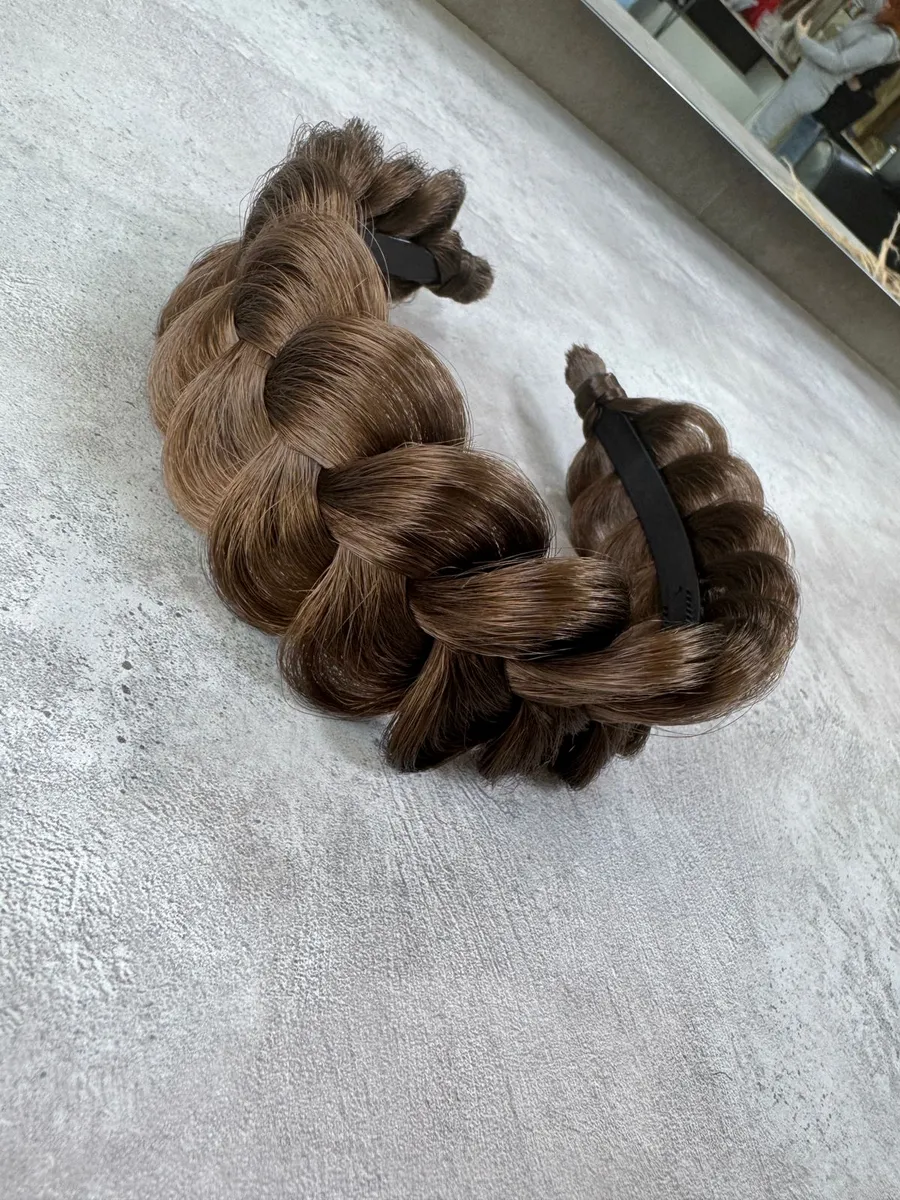 Ободок с косой