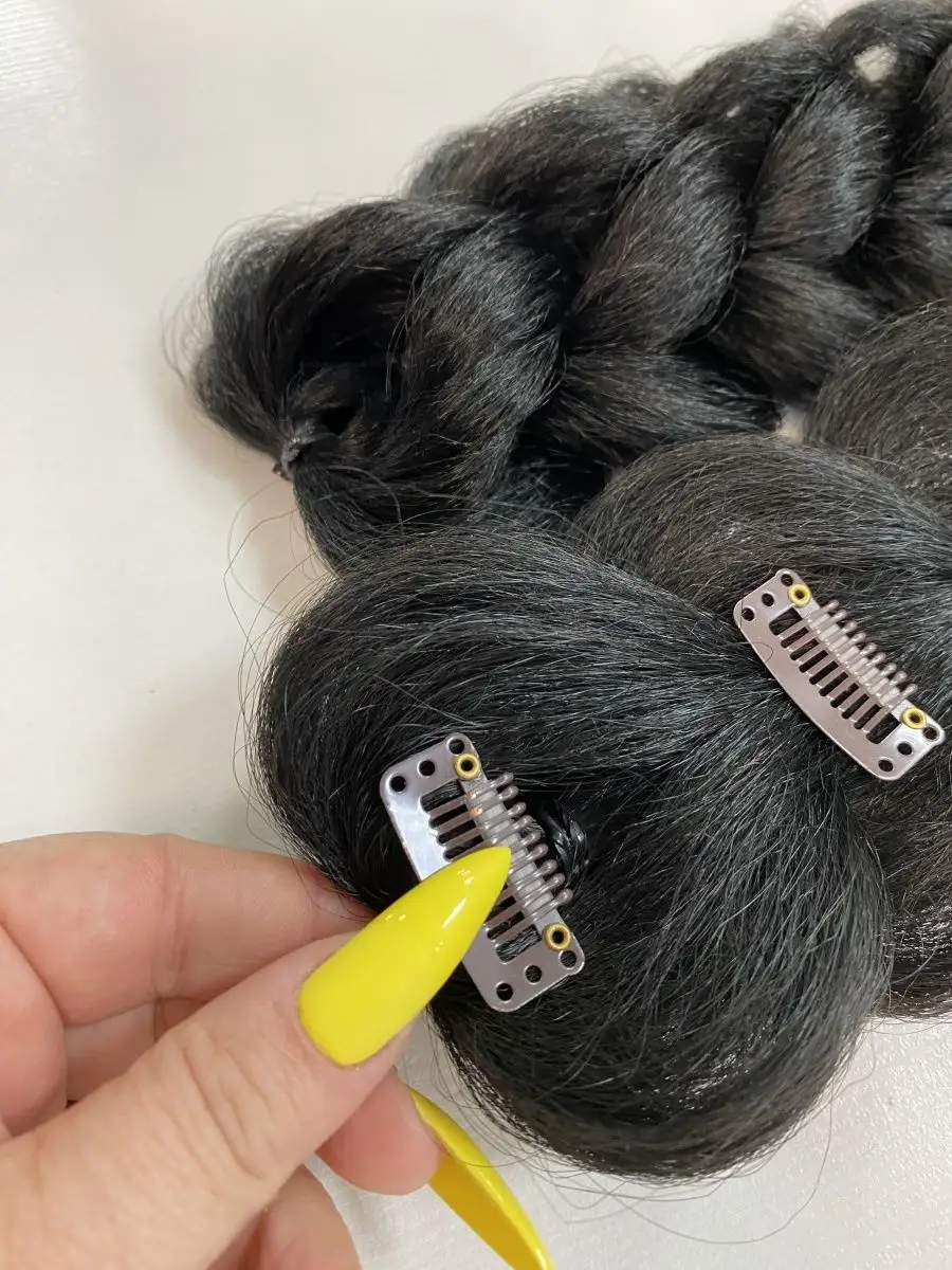 3д косы накладные на заколках